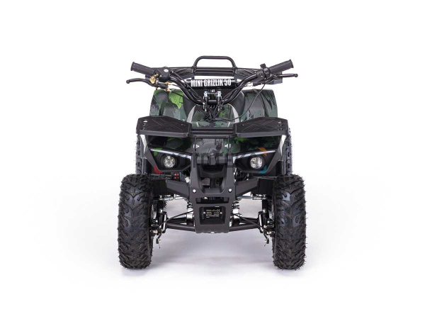 Квадроцикл детский Motax (Мотакс) Grizlik X16 ES BW зелёный камуфляж (машинокомплект) | Мототека