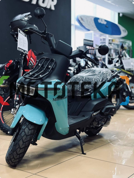 Скутер MotoLand (Мотолэнд) CRICKET 150 синий с ПТС | Мототека Скутер MotoLand (Мотолэнд) CRICKET 150 синий с ПТС | Мототека